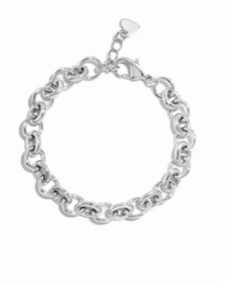 ROUND LINK BRACELET WG 7'