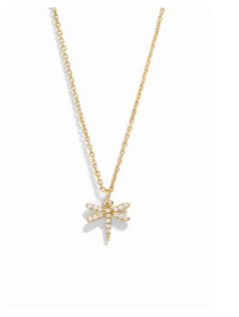 DRAGONFLY NECKLACE YG