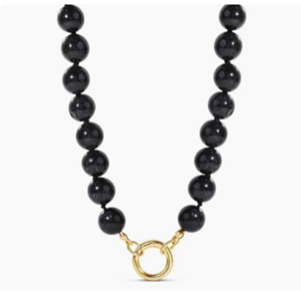 GALAXY PUSH CLASP NECKLACE YG