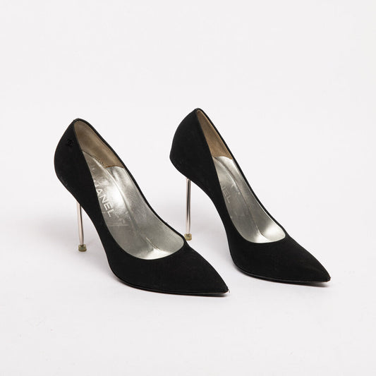 Chanel Black Sewing Needle Pump (2014)