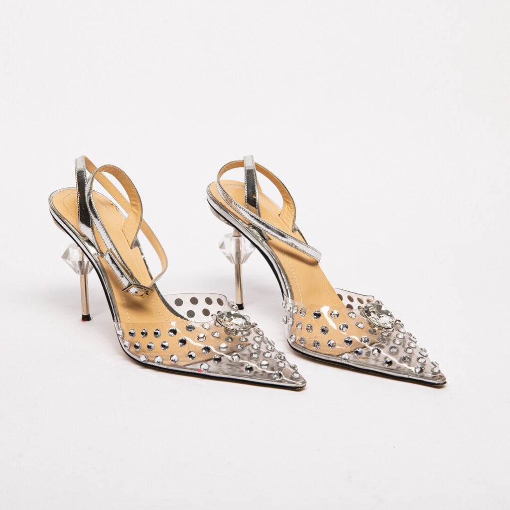 Mach & Mach Clear Plastic Crystal Pumps