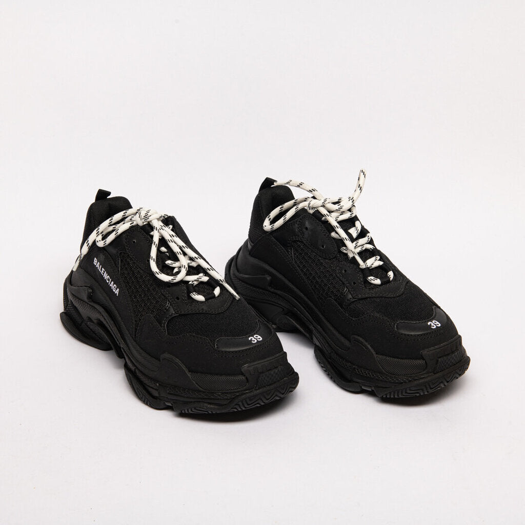 Balenciaga Black Triple S Sneaker