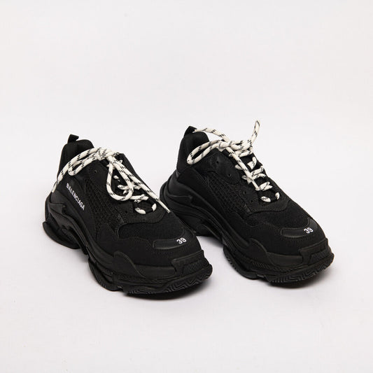 Balenciaga Black Triple S Sneaker