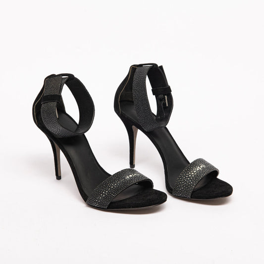Alexander Wang Black Stingray Sandal