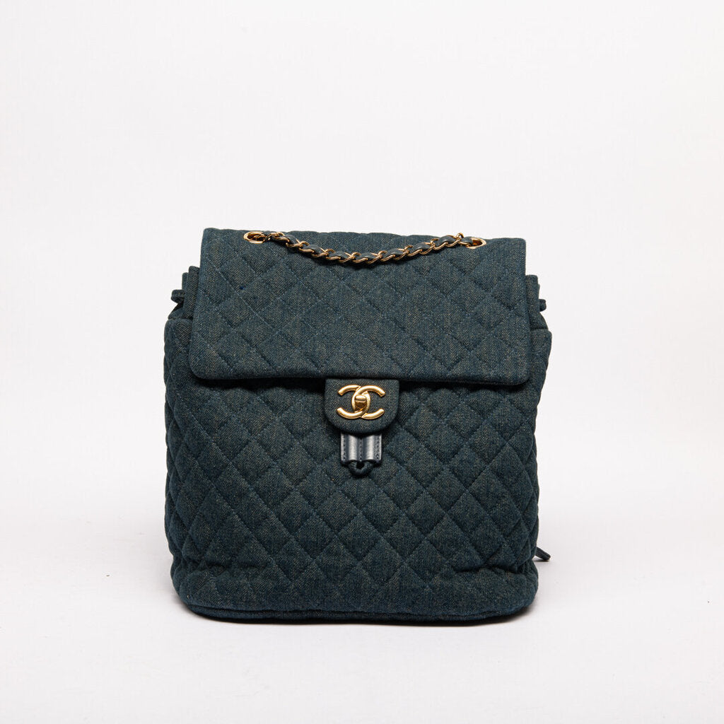 Chanel Denim Backpack