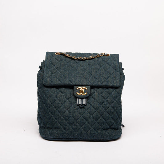 Chanel Denim Backpack