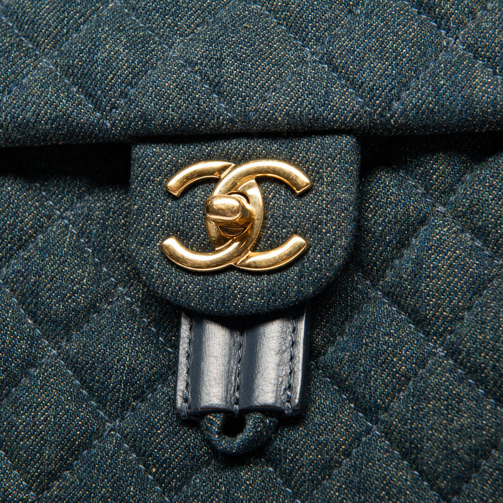 Chanel Denim Backpack