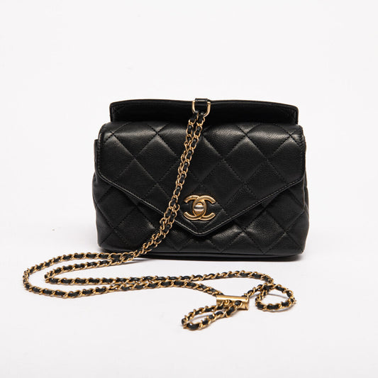 Chanel Black Envelope Flap