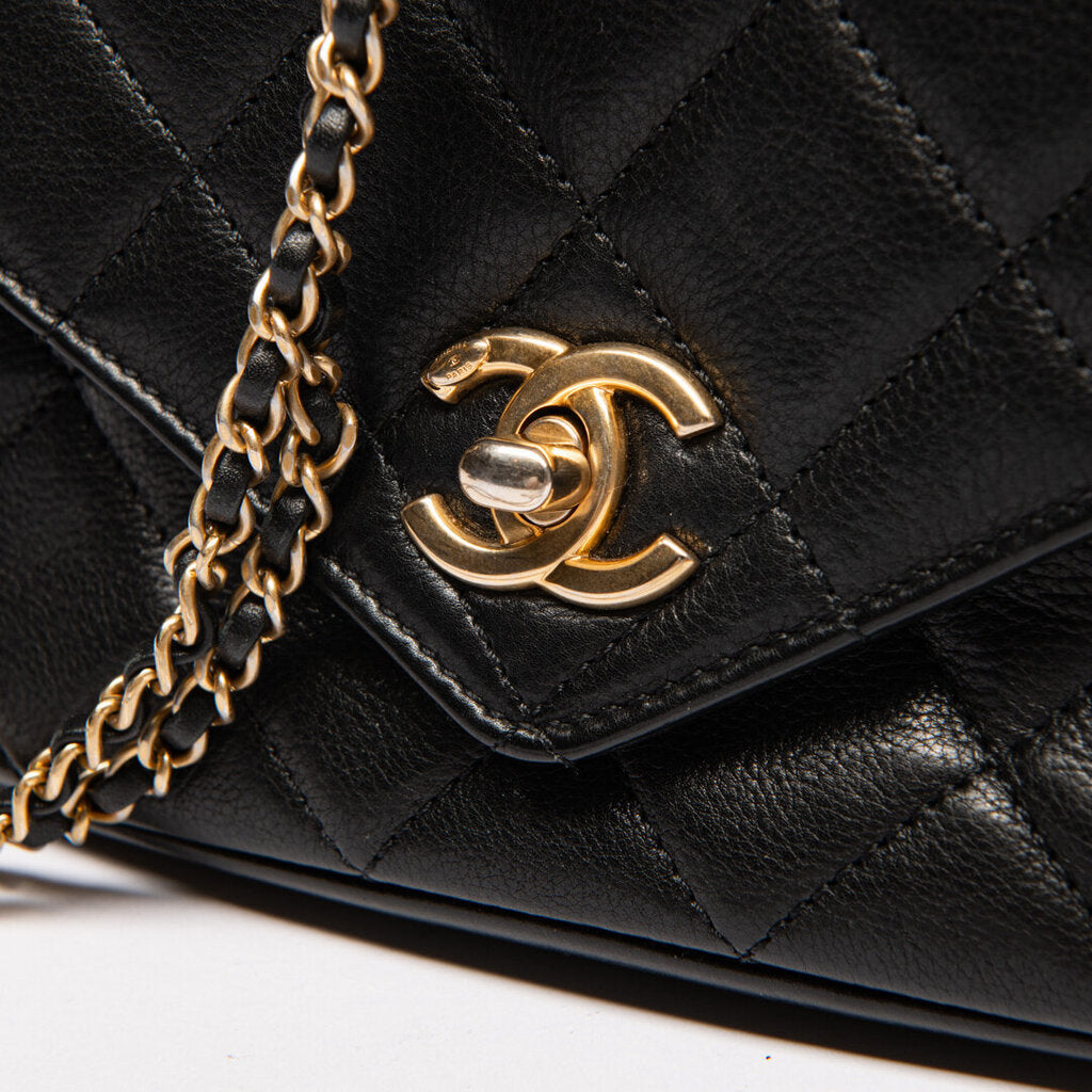 Chanel Black Envelope Flap
