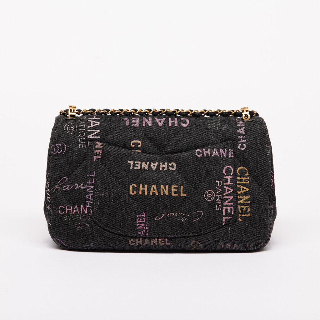 Chanel Black Denim Mood Rectangle (2022)