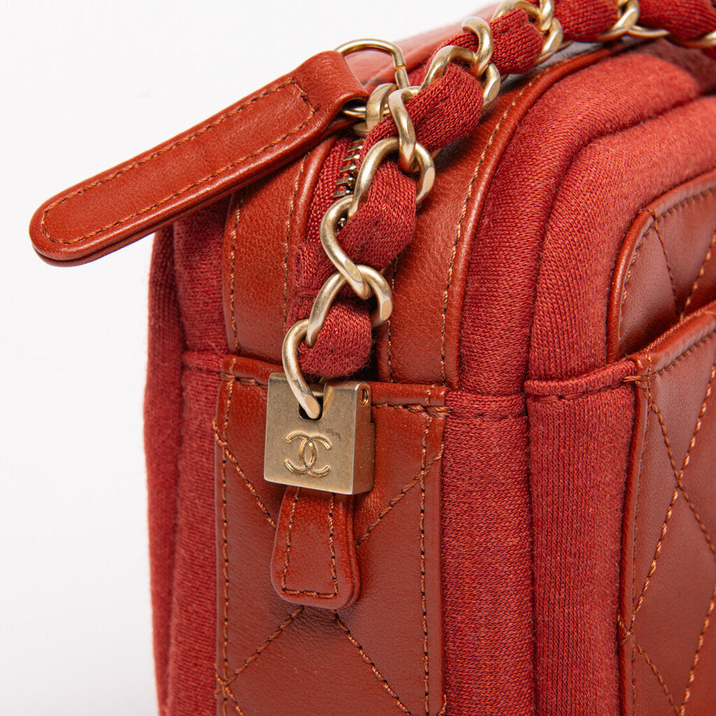 Chanel Orange Rust Camera Bag