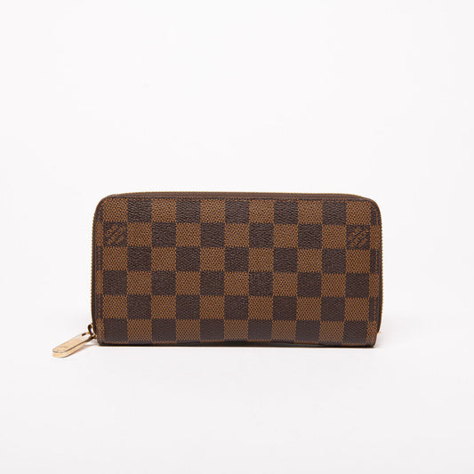 Louis Vuitton Damier Ebene Zip Wallet