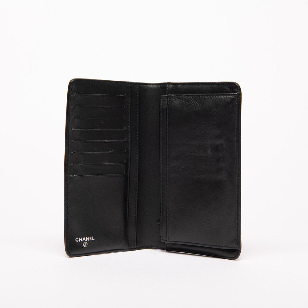 Chanel Black Caviar Timeless Wallet