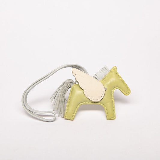 Hermes Jaune Bourgeon x Nata Bleu Pegasus PM