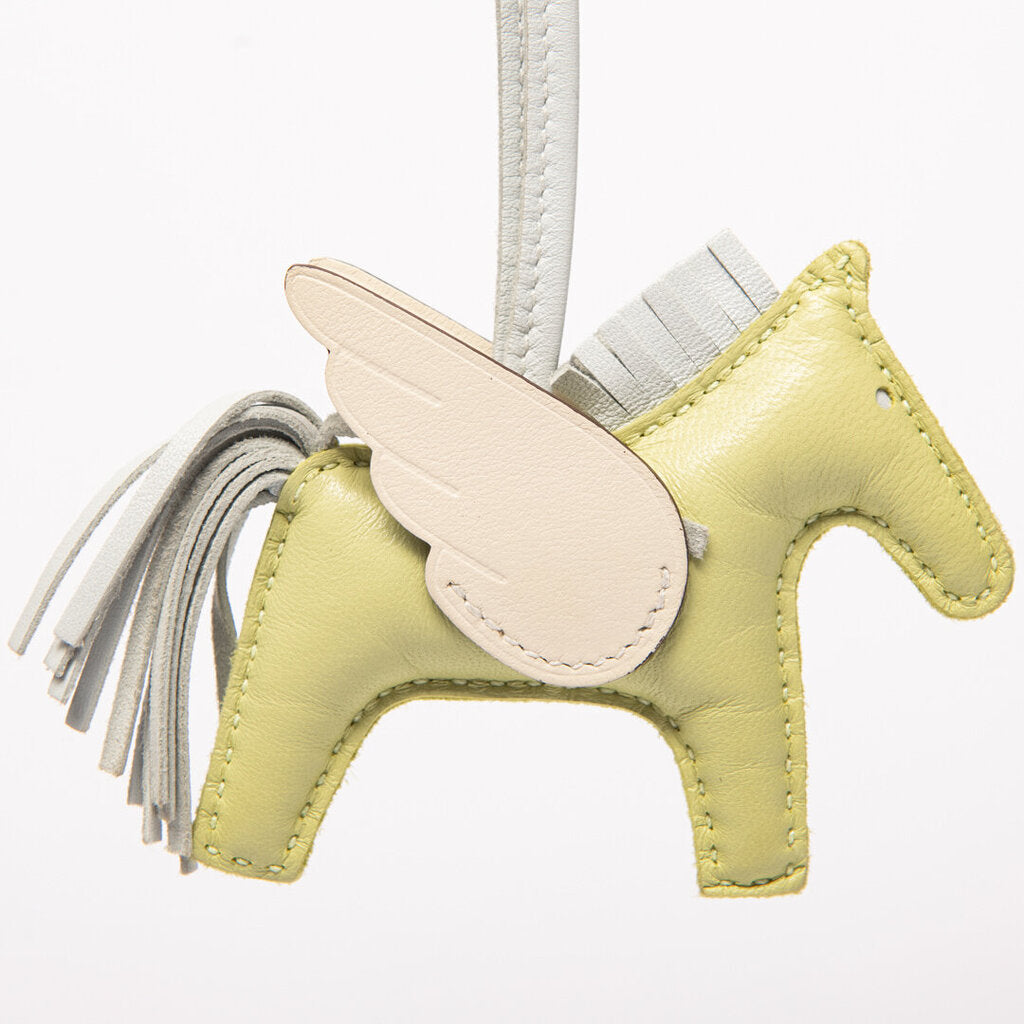Hermes Jaune Bourgeon x Nata Bleu Pegasus PM
