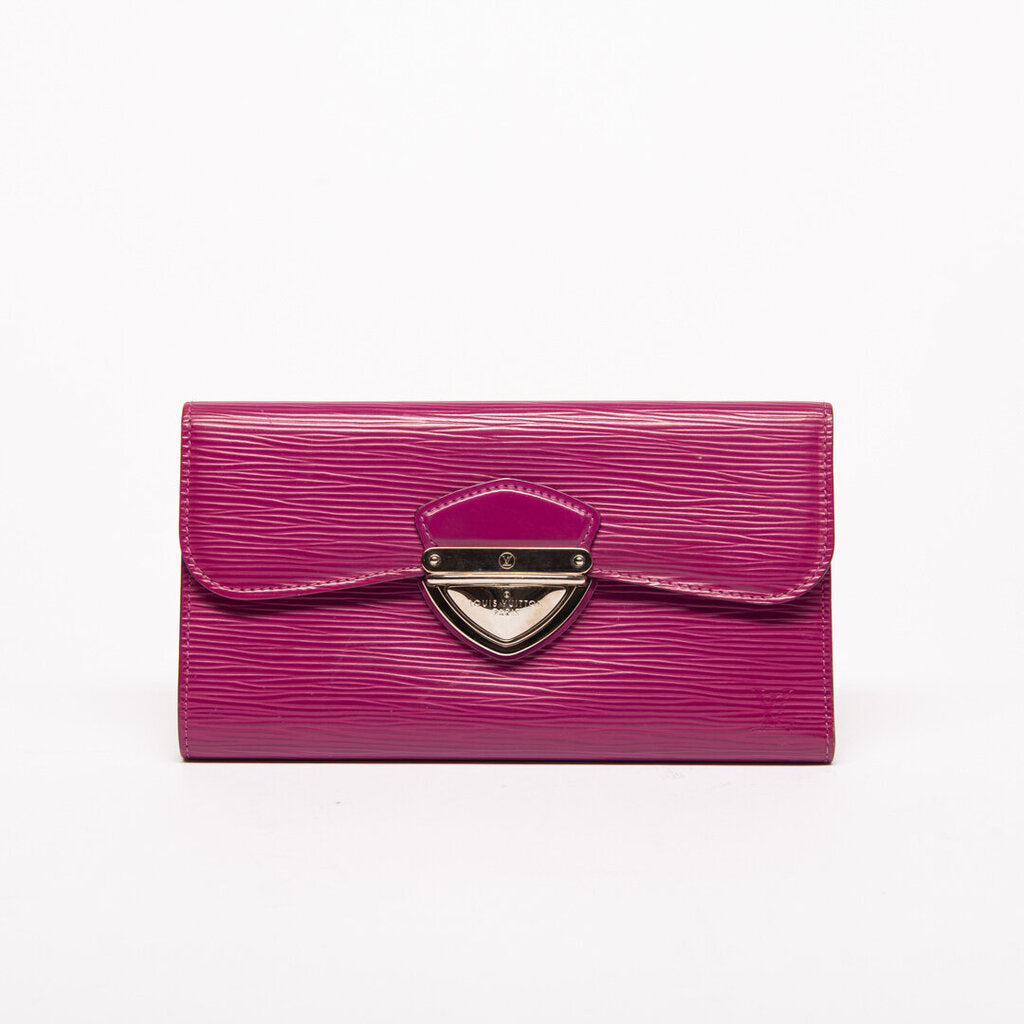 Louis Vuitton Magenta Epi Eugenie Wallet