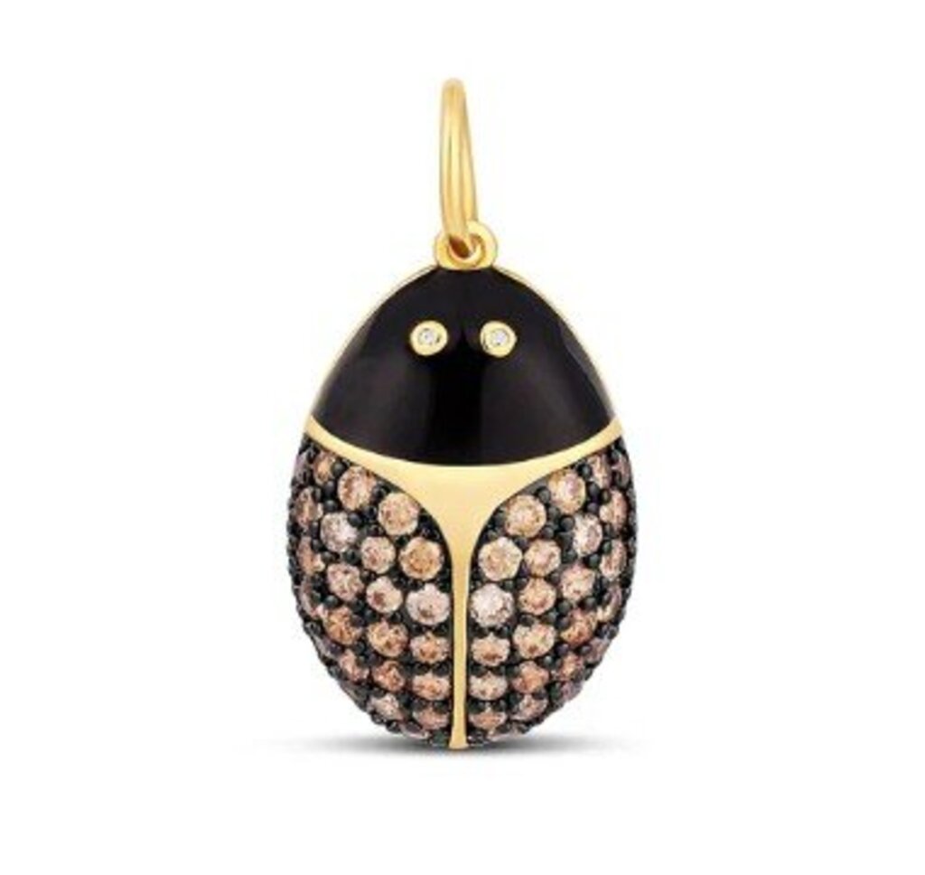 LUCKY LADYBUG CHARM YG