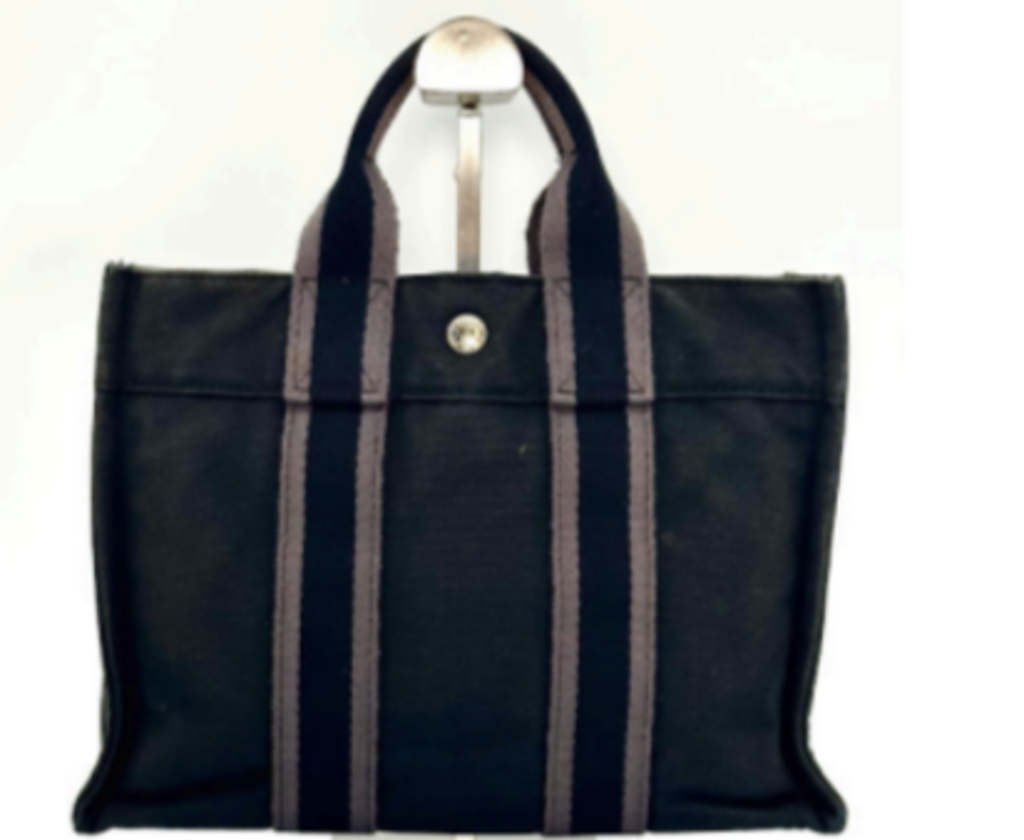 Black Canvas Tote