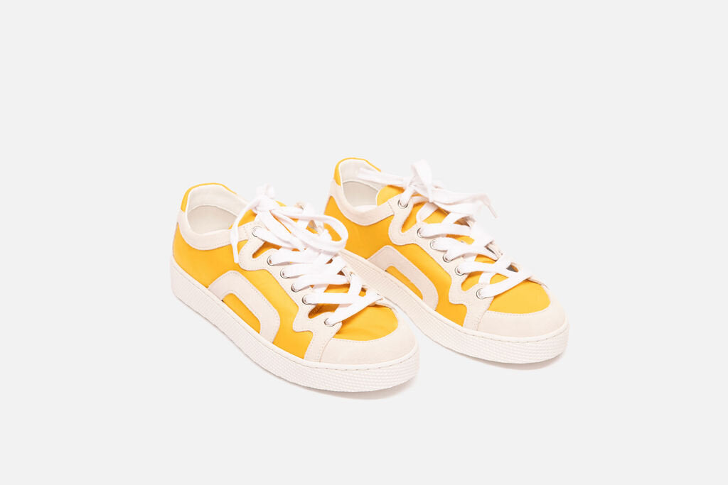 Pierre Hardy Yellow Nylon Sneaker