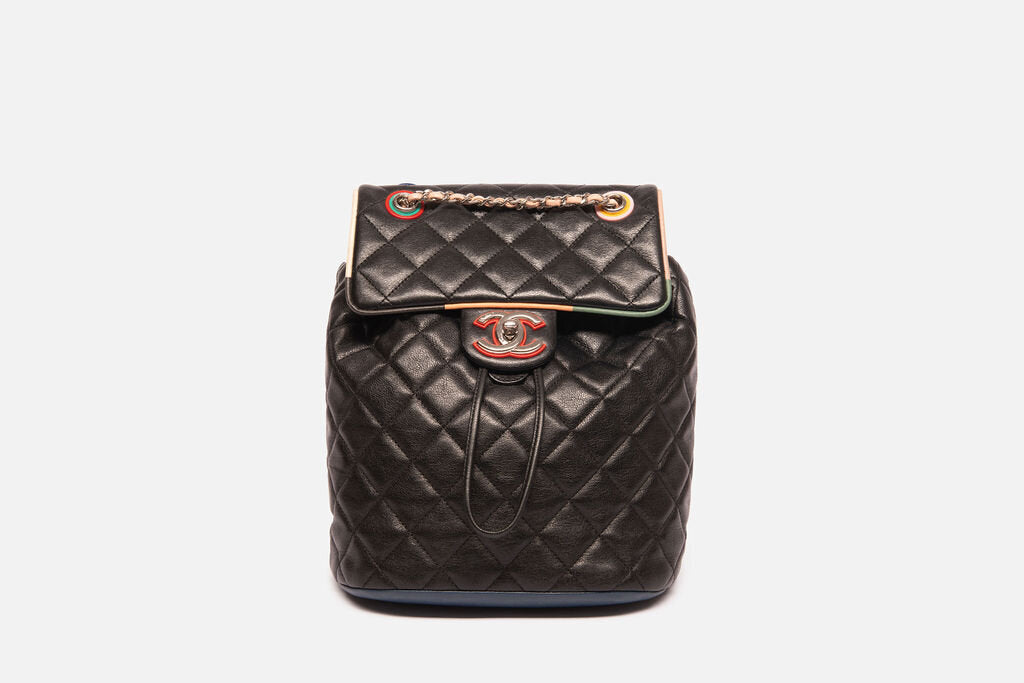 Chanel Cuba Collection Black Backpack