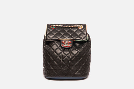 Chanel Cuba Collection Black Backpack