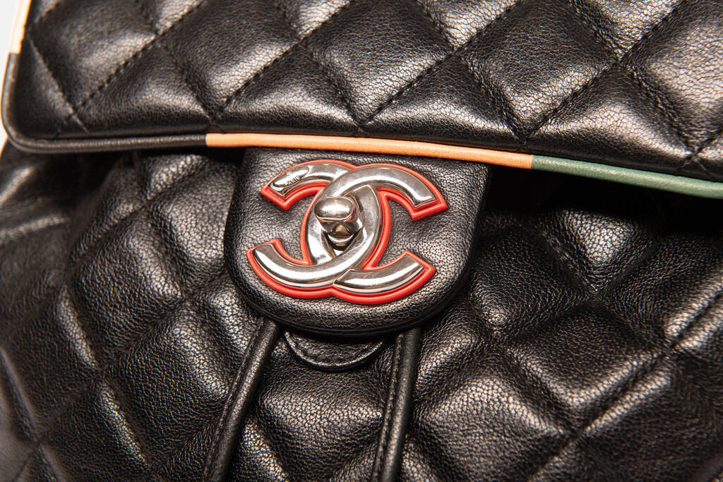 Chanel Cuba Collection Black Backpack