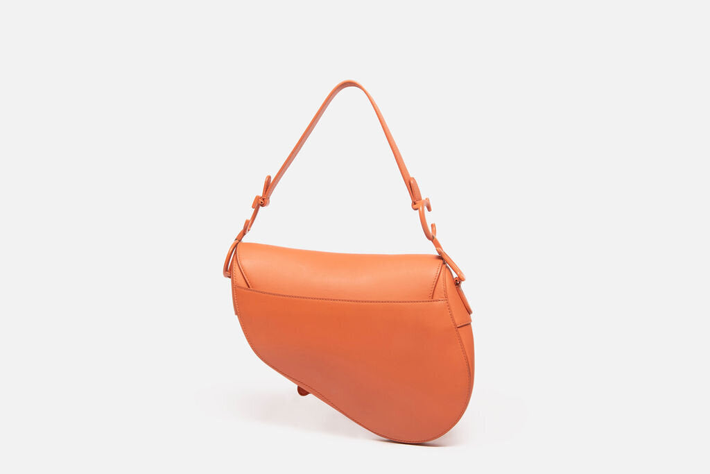 Christian Dior Monotone Terracotta Medium Saddle