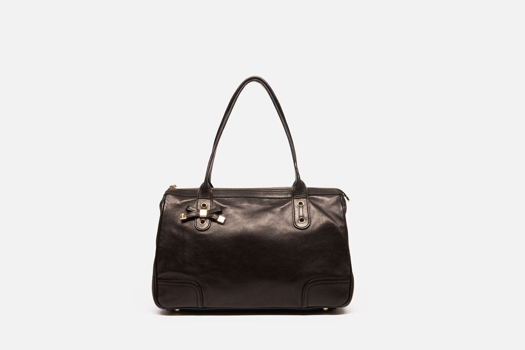 Gucci Black Princy Smooth Leather Shoulder Bag