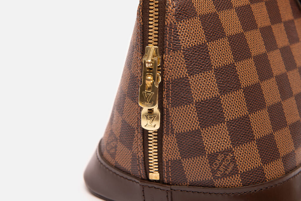Louis Vuitton Damier Ebene Alma PM Bag