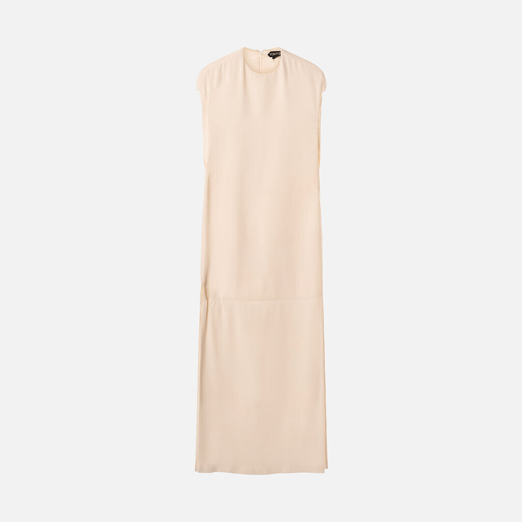 Tom Ford White High Slit Dress