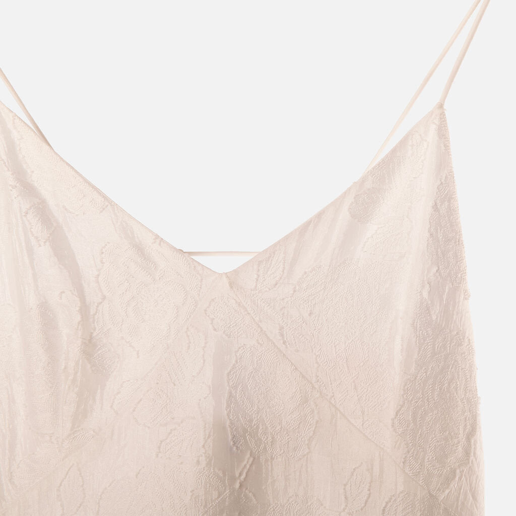 Caroline Constas White Drop Waist Mini Dress