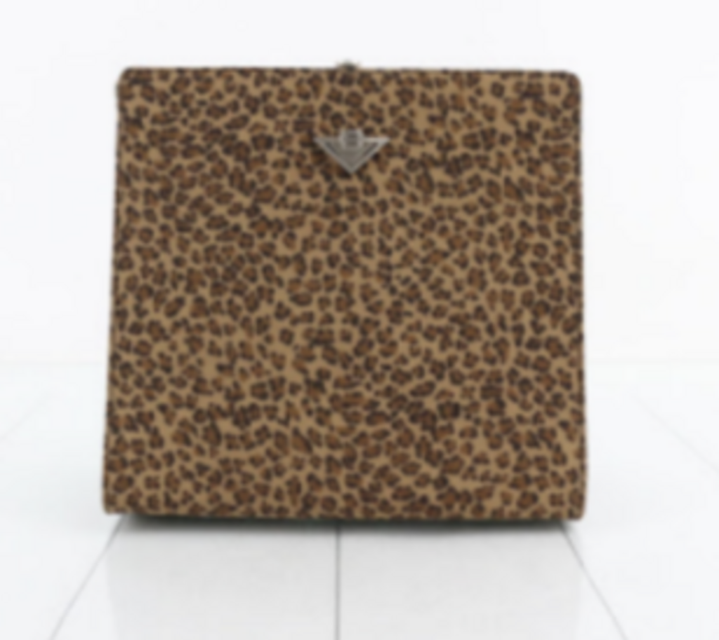 Leopard Print Clutch