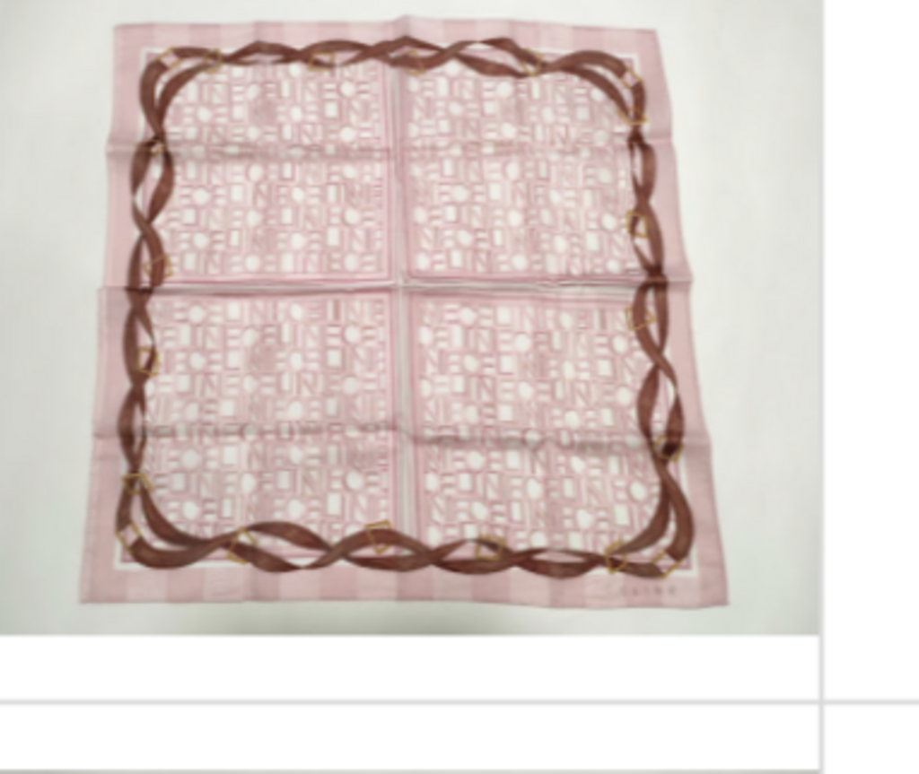 Pink Logo Scarf