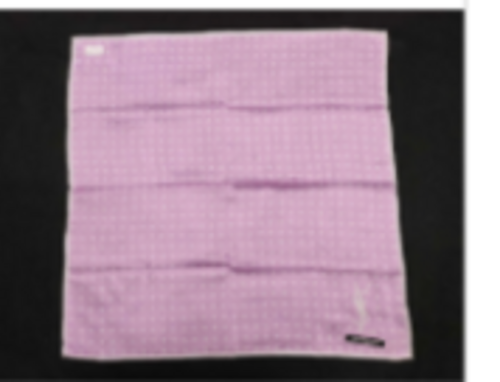 Pink Polka Dot Scarf