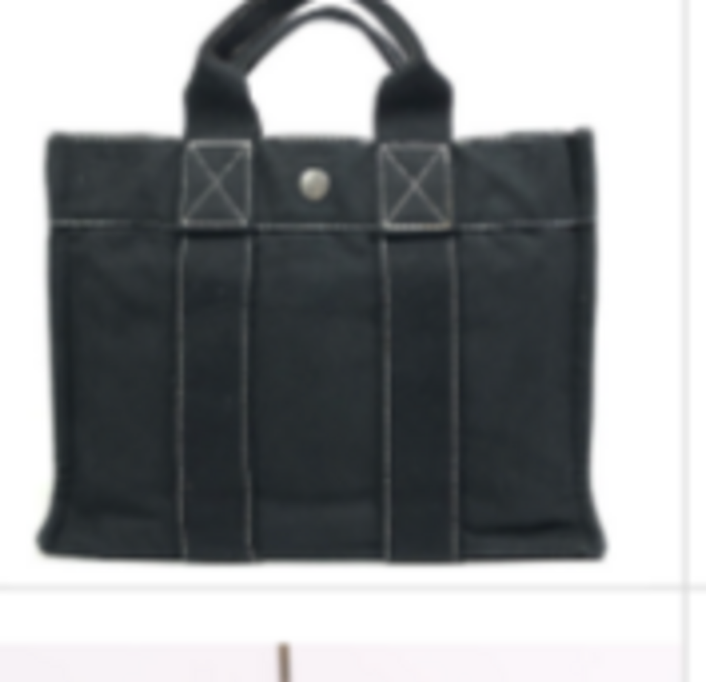 Black Canvas Mini Tote