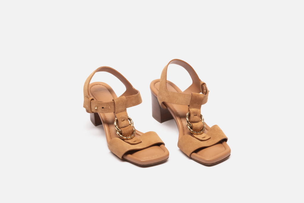 Ulla Johnson Tan Suede Sandals
