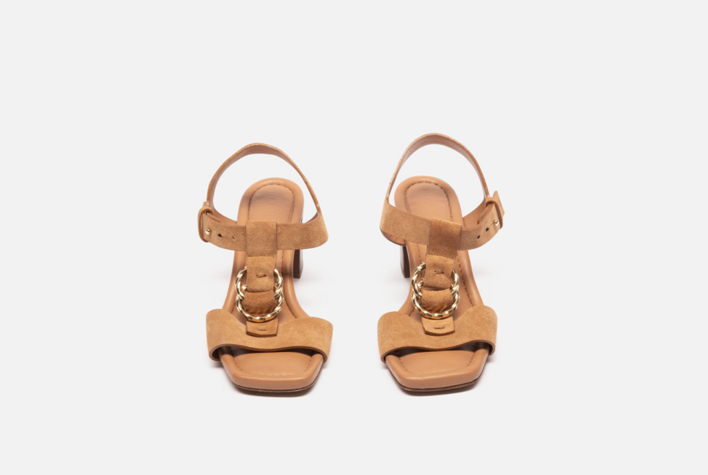 Ulla Johnson Tan Suede Sandals