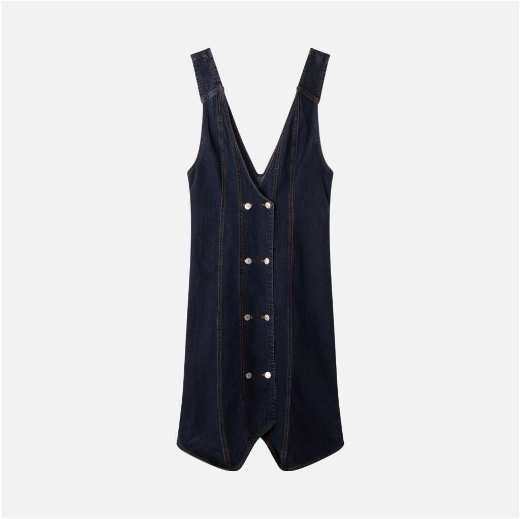 Pilcro Dark Wash Denim Dress