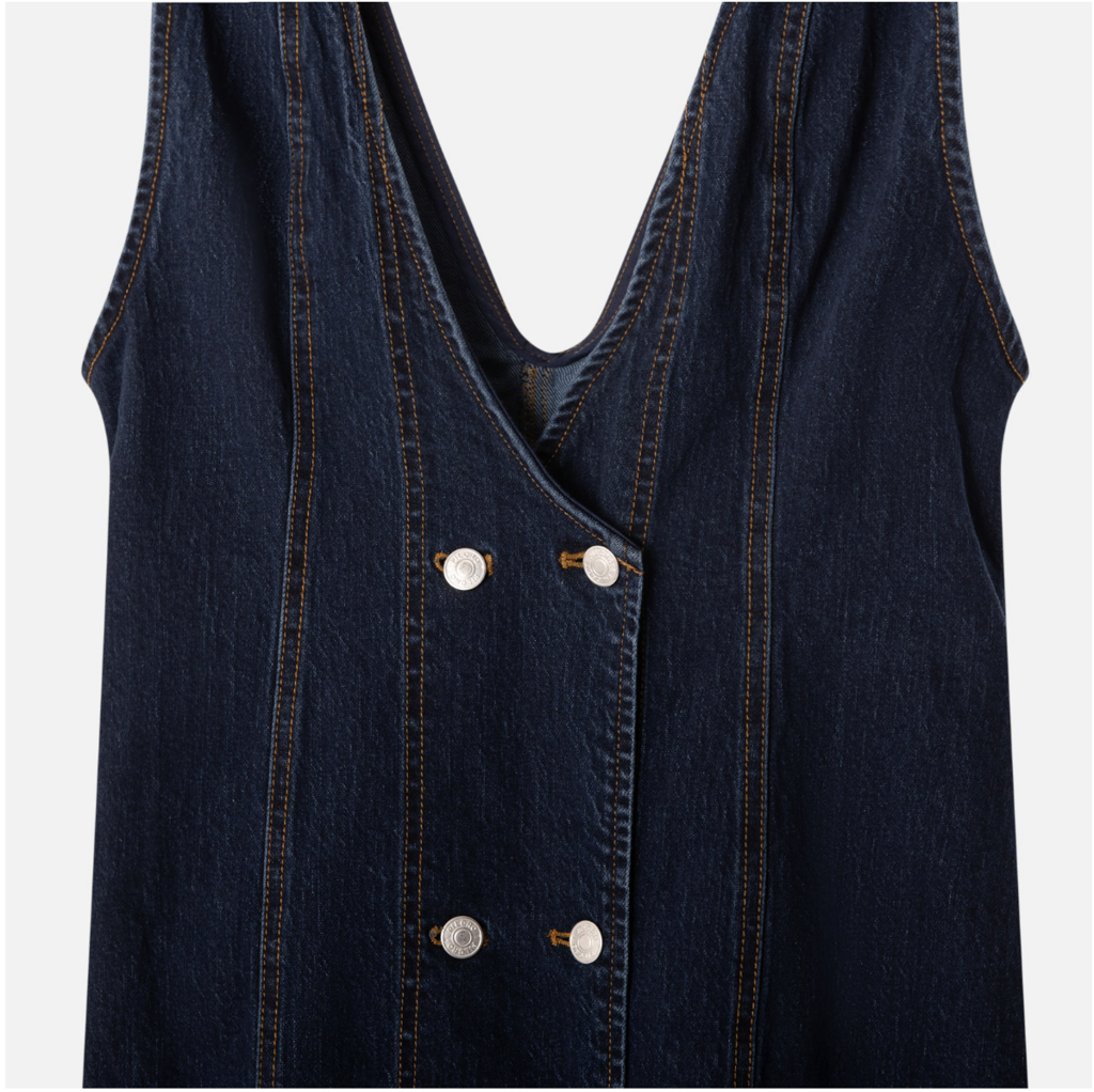 Pilcro Dark Wash Denim Dress