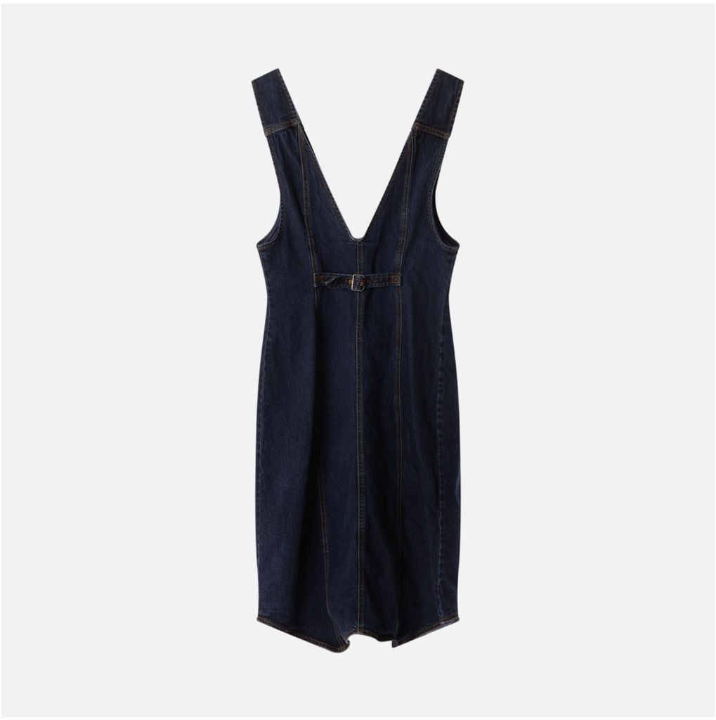 Pilcro Dark Wash Denim Dress