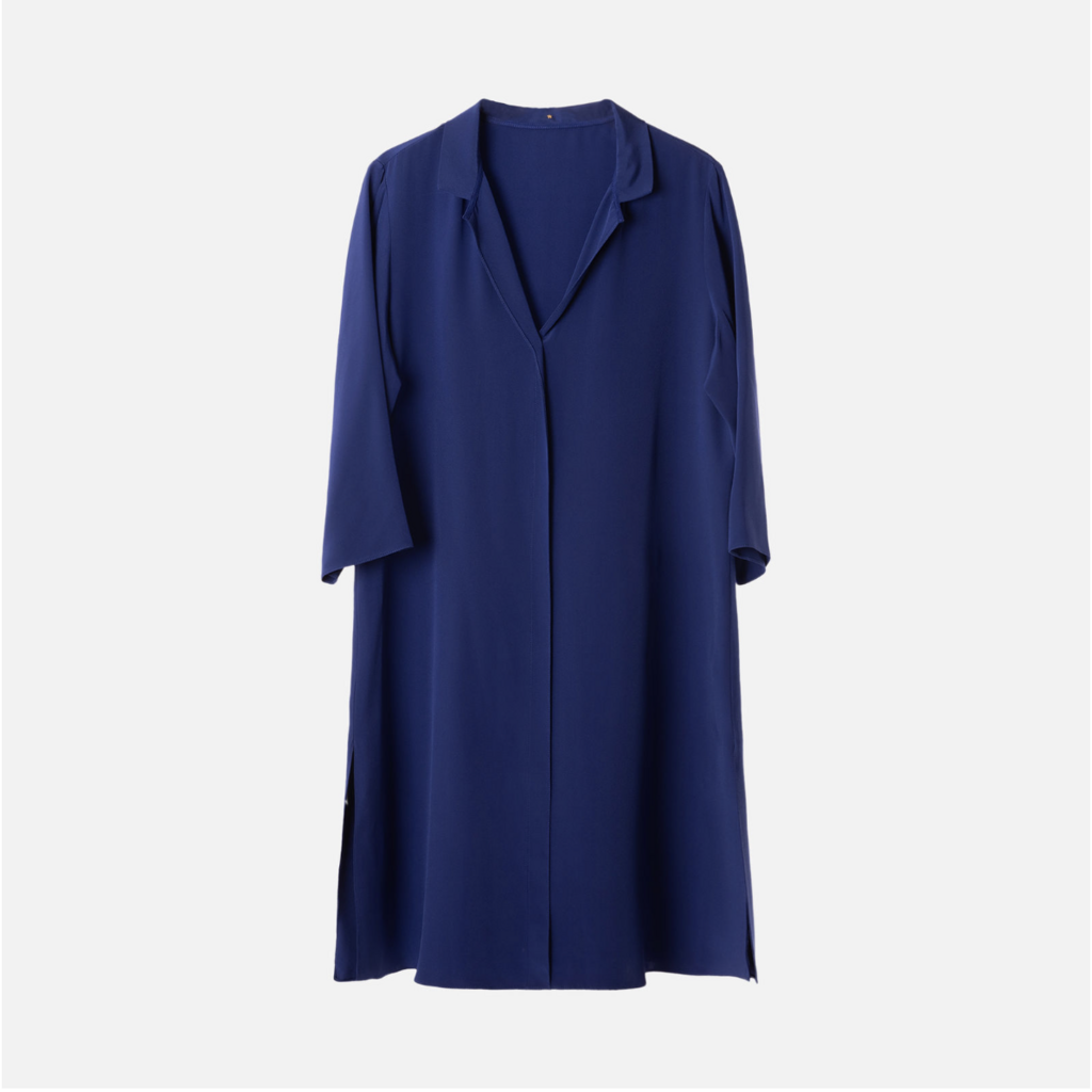 Peter Cohen Royal Blue SIlk Dress
