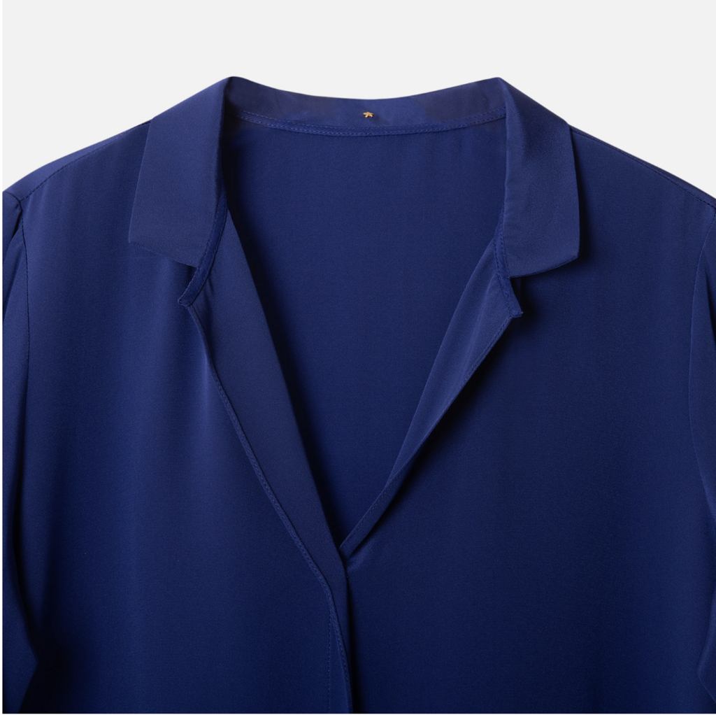 Peter Cohen Royal Blue SIlk Dress
