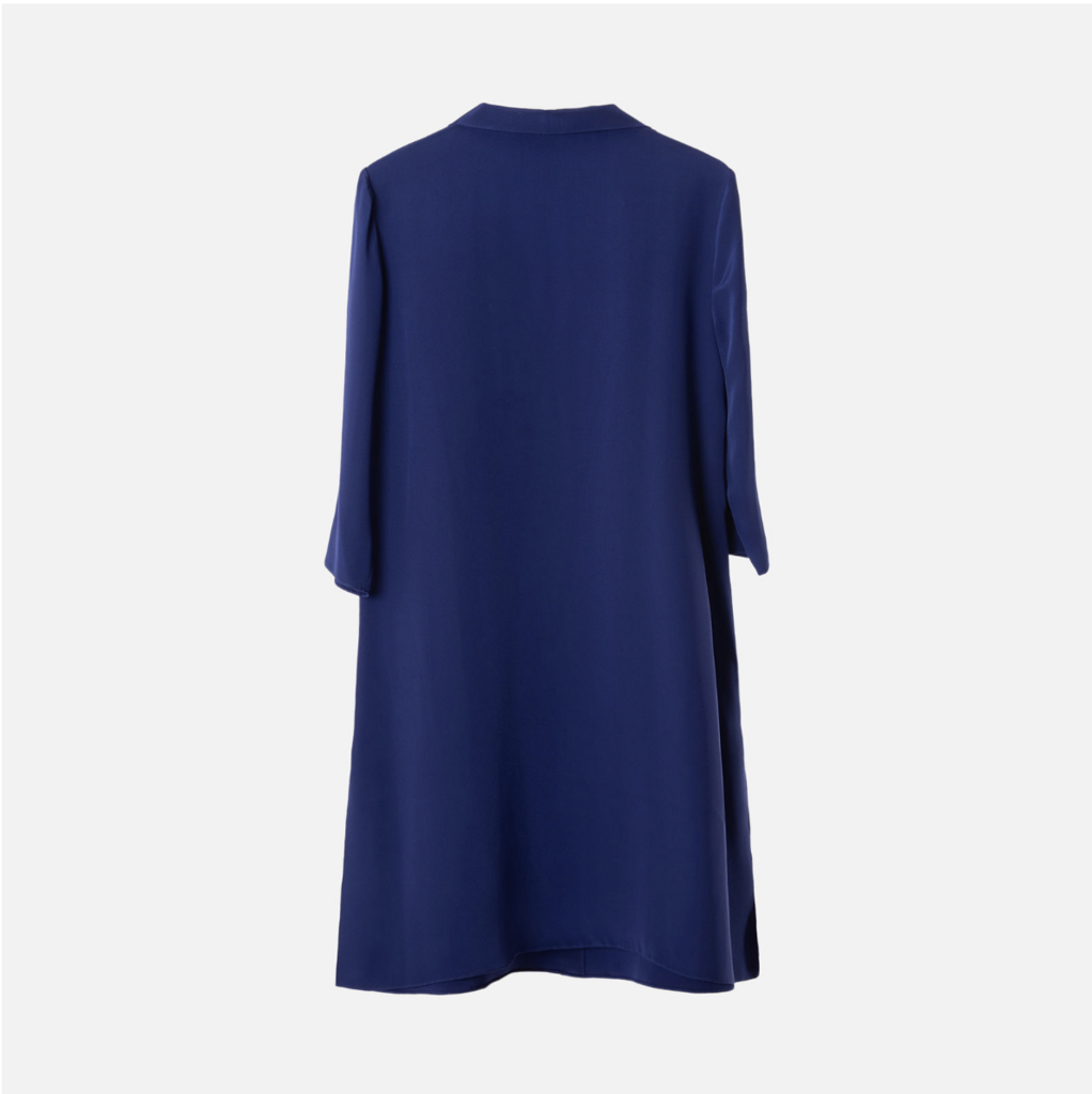 Peter Cohen Royal Blue SIlk Dress