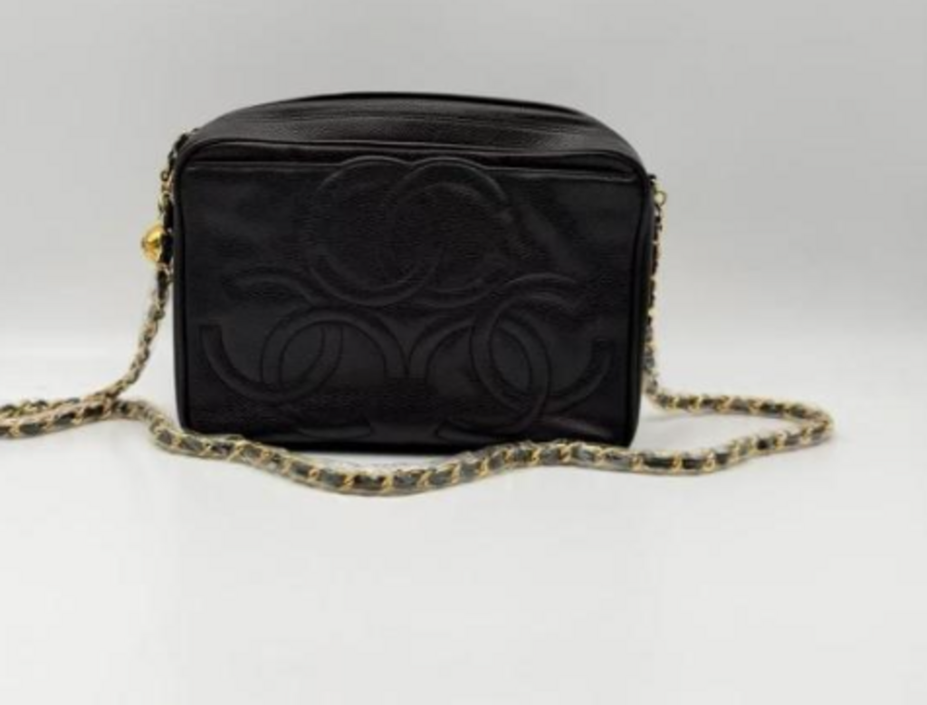 Black Triple CC Camera Bag