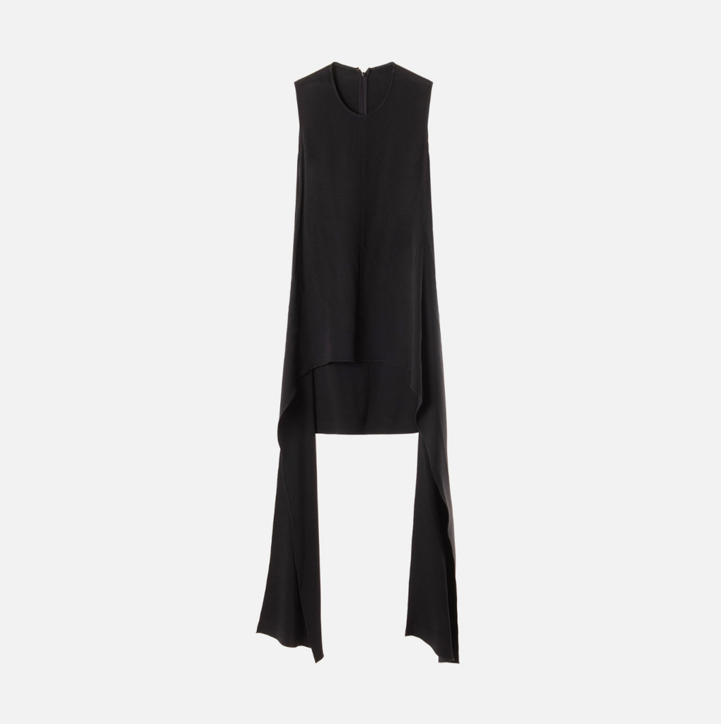 Stella McCartney Black Viscose Overlay Dress