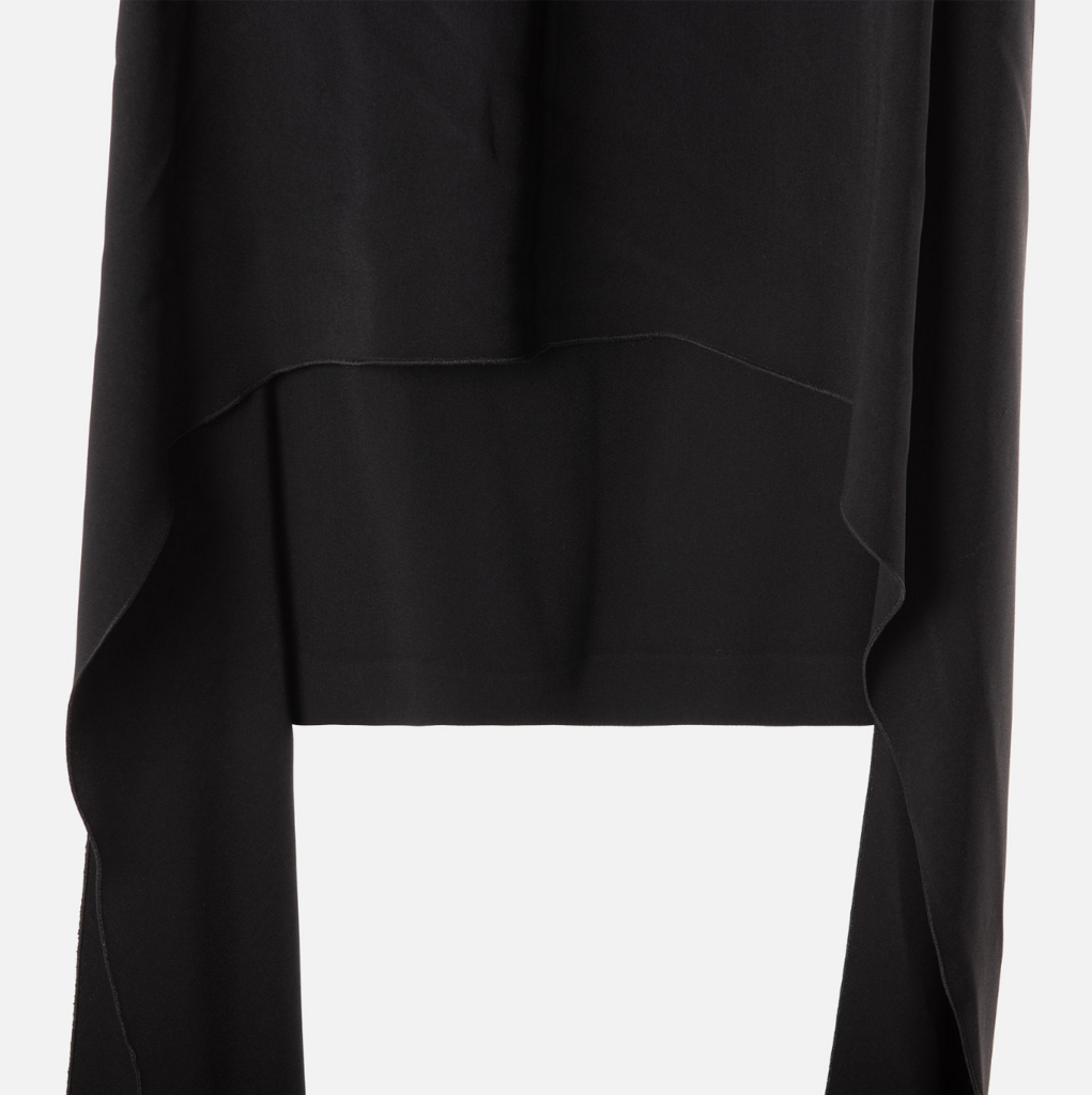 Stella McCartney Black Viscose Overlay Dress