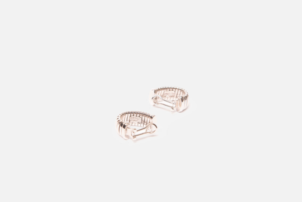 Bei Tesori 18k White Gold "Everyday" Earring