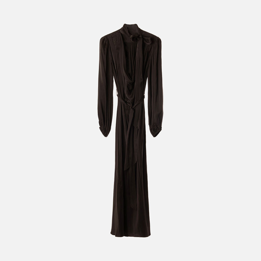 Zimmerman Black Silk Billow Dress