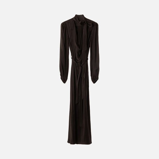 Zimmerman Black Silk Billow Dress