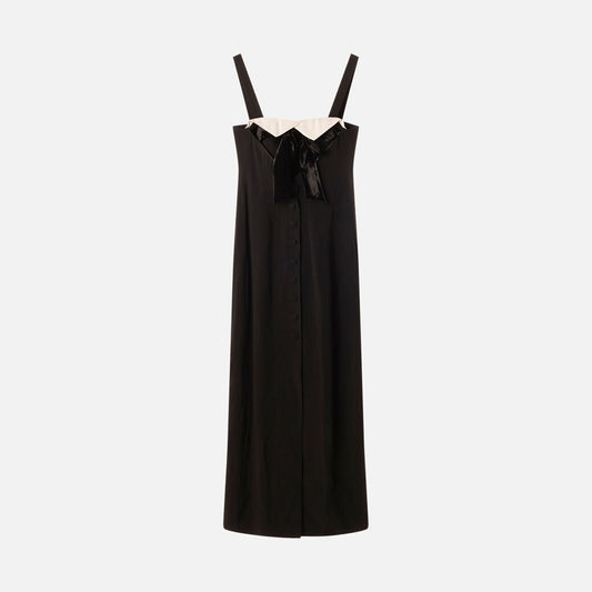 Emporio Armani Black & White Midi Dress
